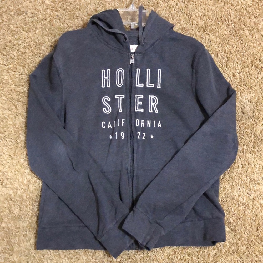 Grey Hollister jacket